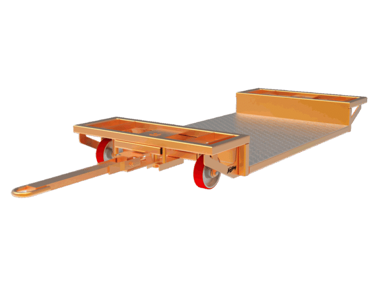 Link Caster Steer Low Tugger Cart