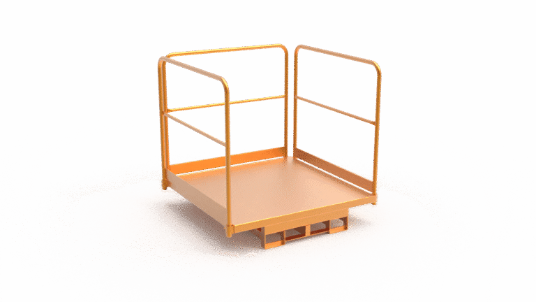 order picker work platform
