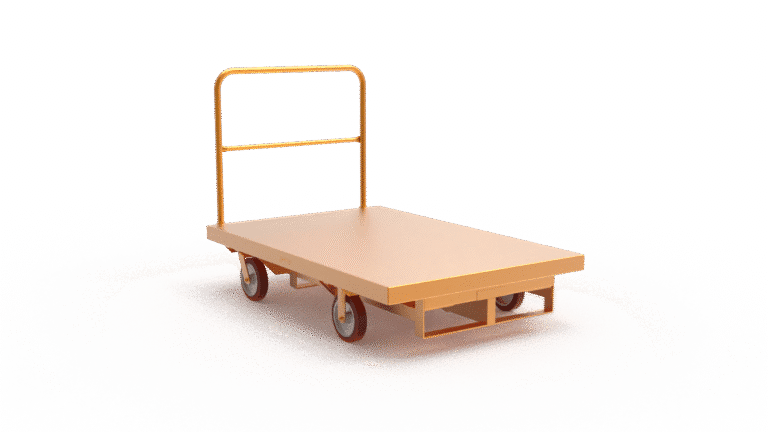 order picker platform cart
