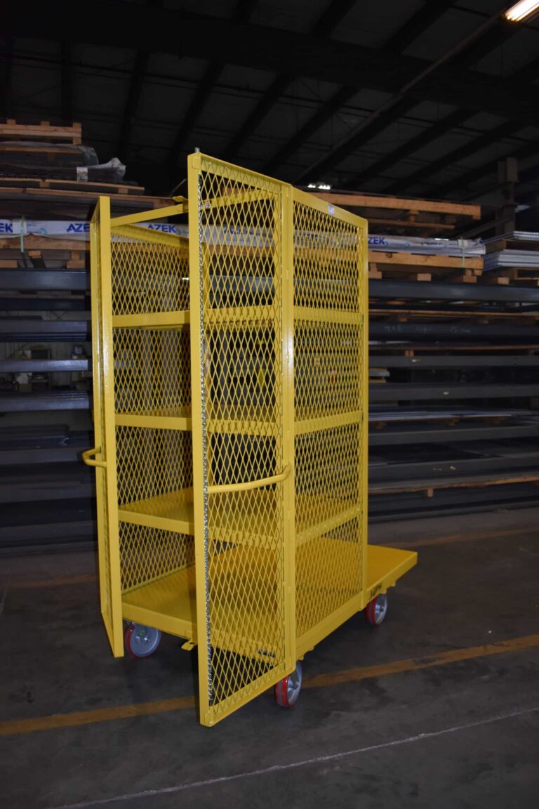 Order Picker Cart with Shelves