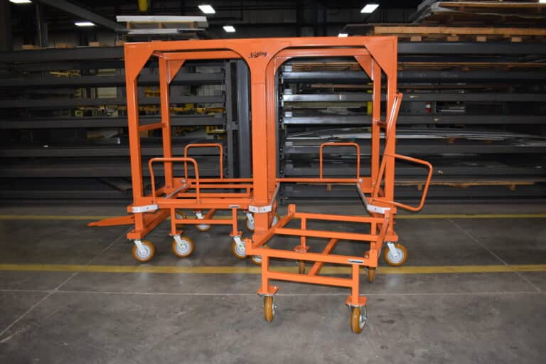 Mother Daughter System with Pallet Carts