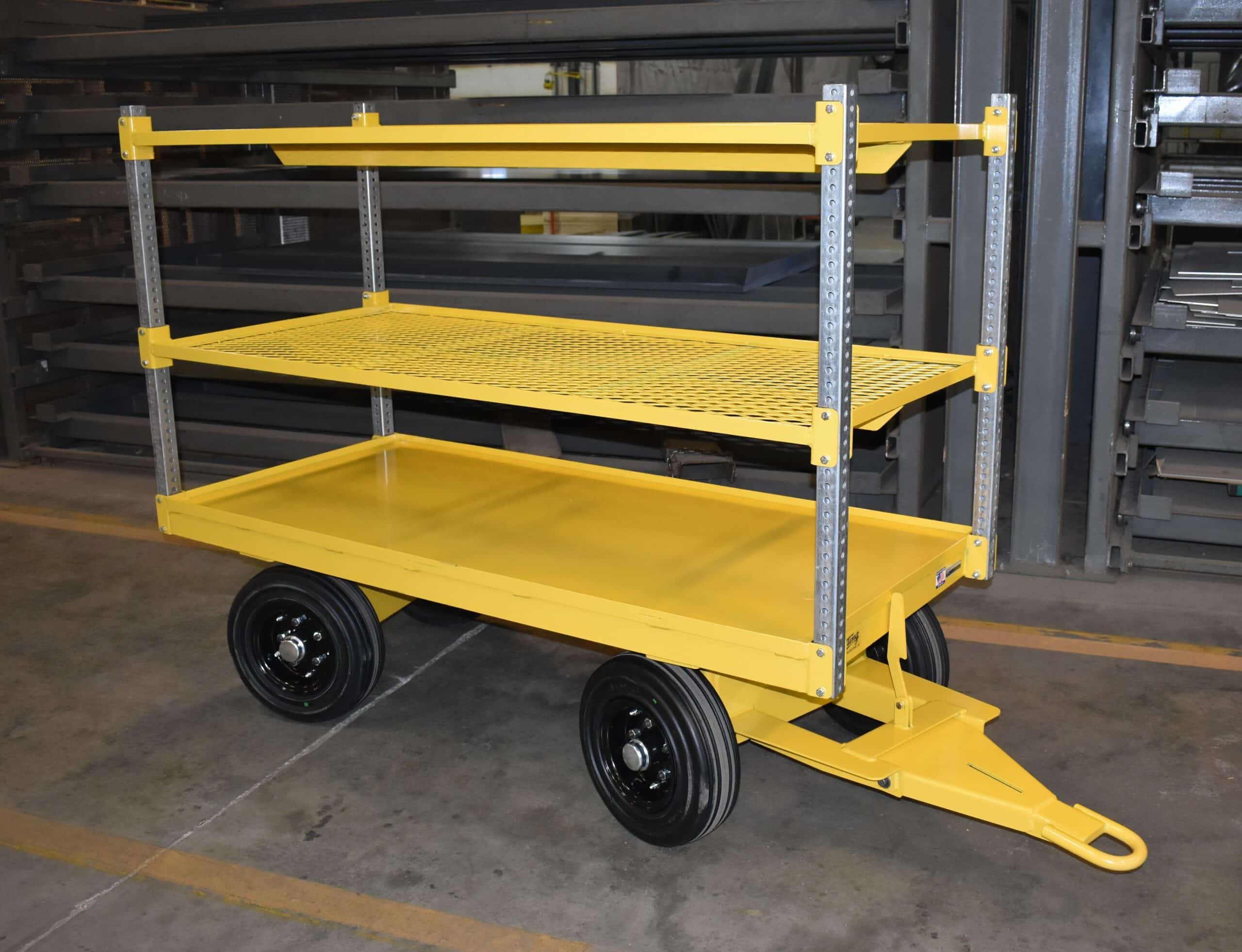 Productivity Freedom with the Nutting Adjustable Shelf Cart