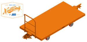 48x96 Caster Steer Tugger Cart - 4,000 lb Capacity