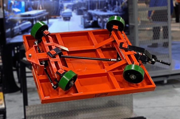 The Benefits of Quad Steer Carts in Material Handling