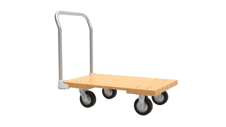 Wood Deck Platform Truck