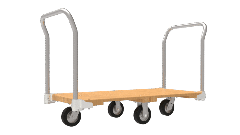 Steel Tilt Style Platform Truck