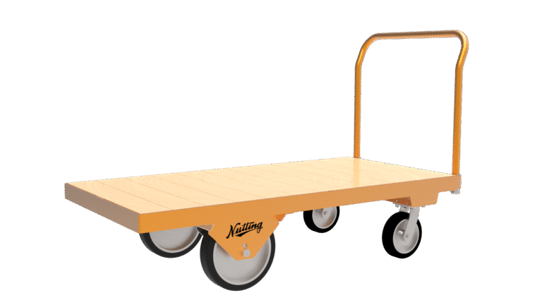 Heavy Duty Wood Deck Platform Truck