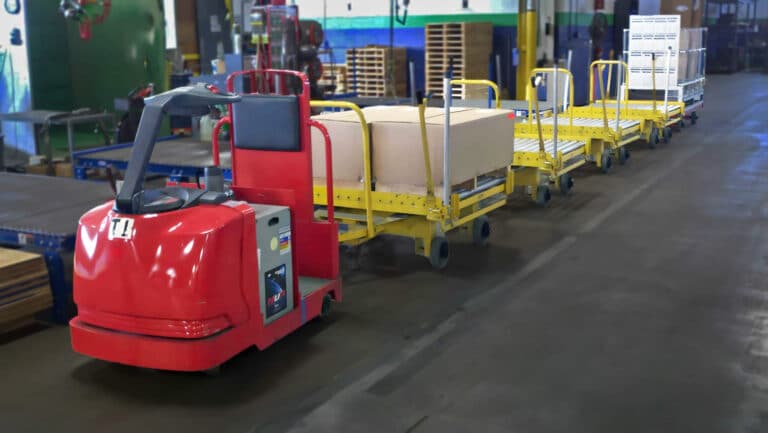 Milk Run Logistics with Nutting Carts