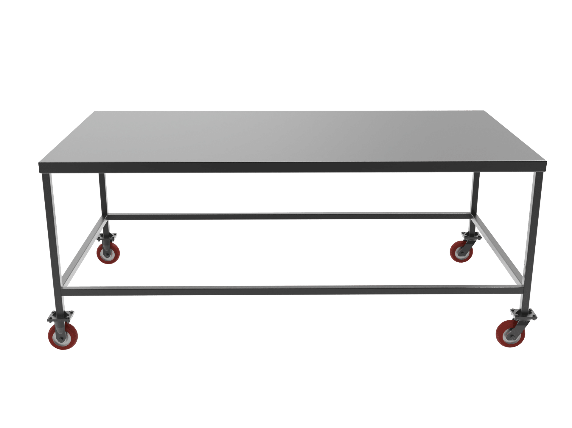Adjustable Height Rolling Work Table – 220LBS Capacity, Steel Tool Cart With Drawers, For Garage Or Shop (Green)