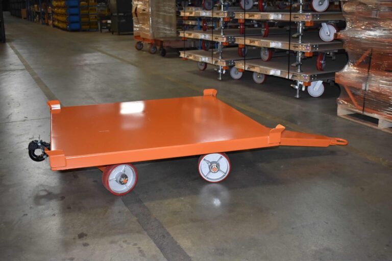 Quad Steer Pallet Cart
