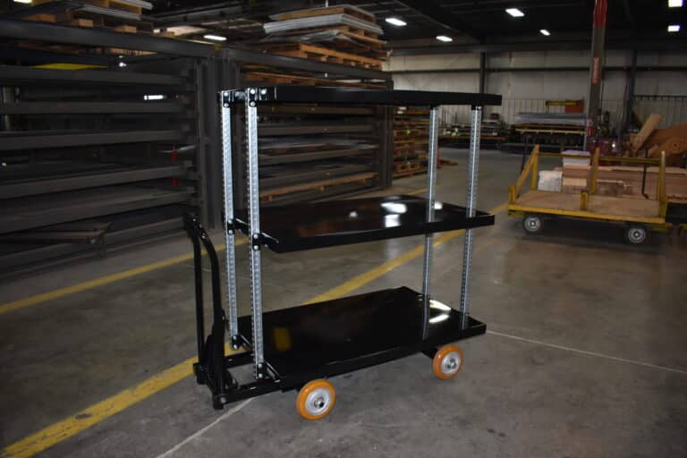 Adjustable Shelf Cart