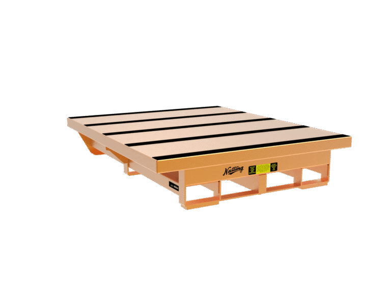 non-slip order picker platform