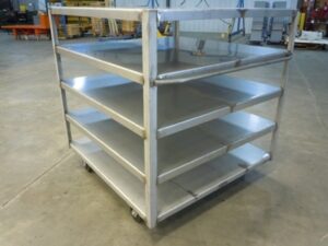 stainless steel kit cart