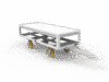 ergonomic deck cart