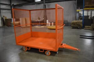 3 sided cart with handle