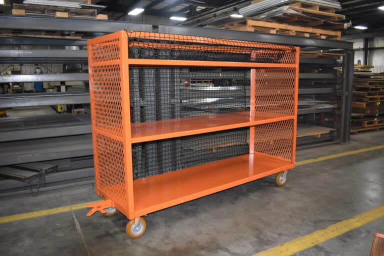 cart with safety net