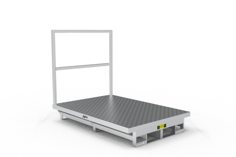 order picker platform steel deck