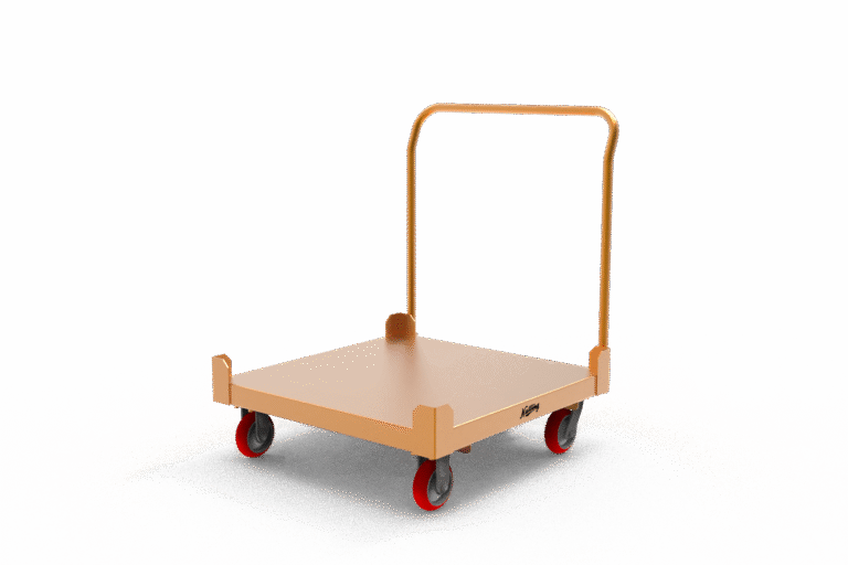 pallet cart with wheels