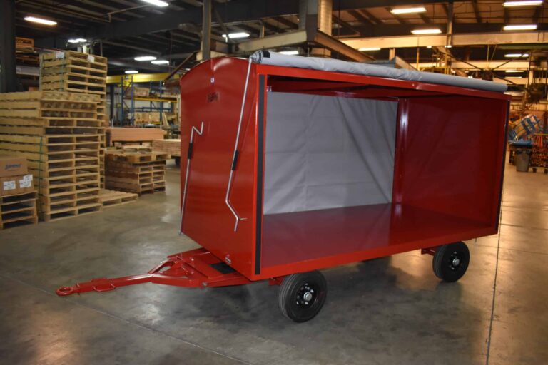 enclosed cart