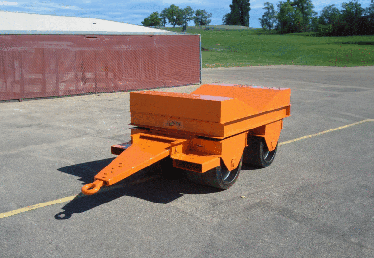 coil cart 55000 lb industrial trailer