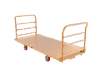 platform cart with handles
