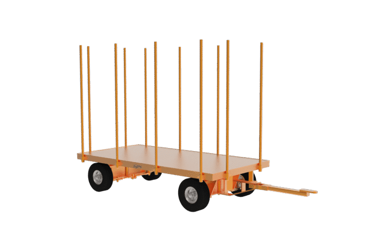 48x96 heavy duty industrial trailer