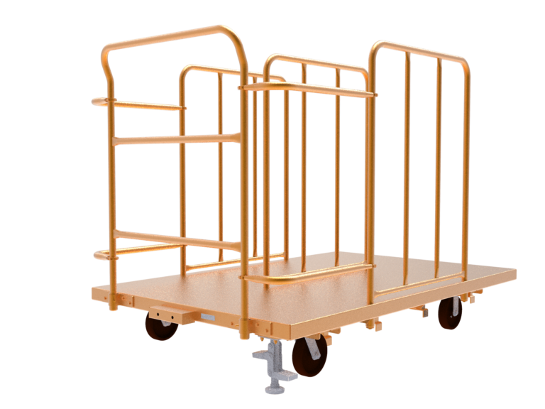 aluminum picking cart
