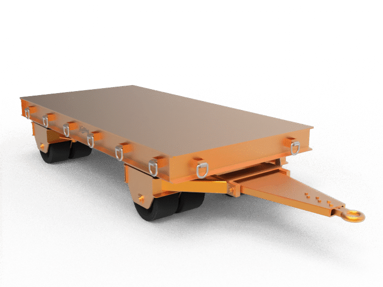 heavy duty steel trailer