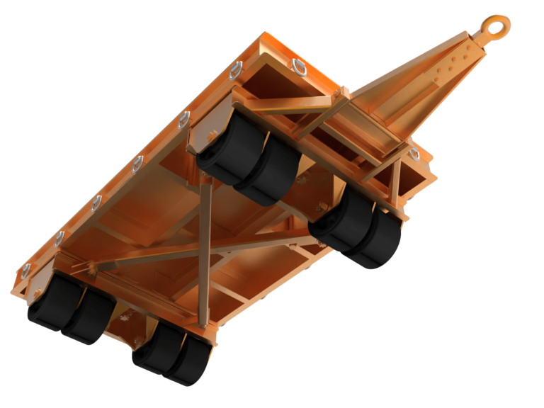 quad steering trailer