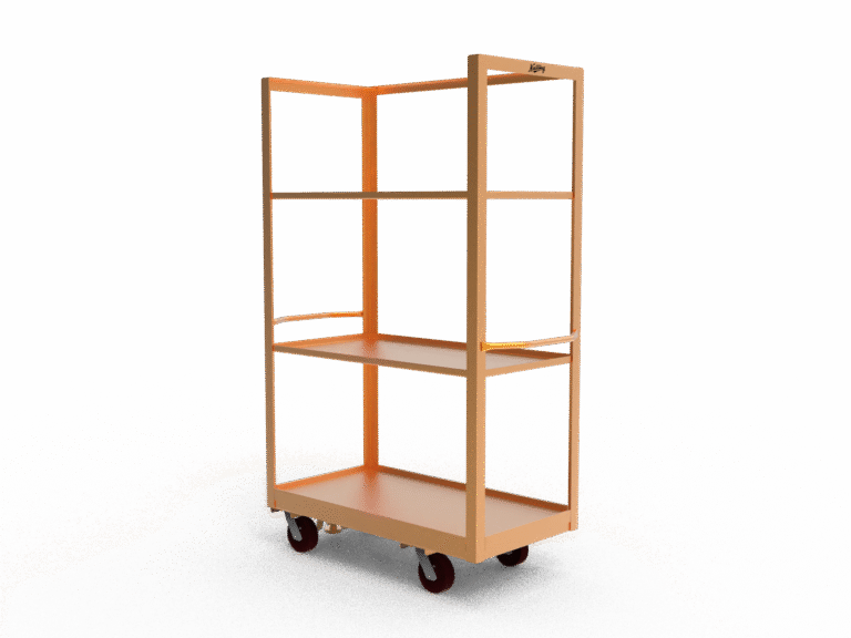 3 shelf utility cart