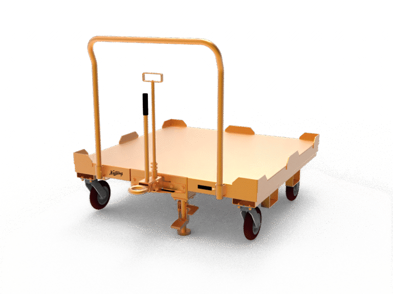 pallet cart with fork pockets