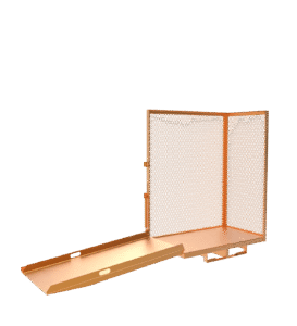 order picker cart with ramp