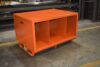 48x40 steel work platform cart with divider superstructure