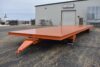 20000 lb capacity industrial trailer with 20 inch solid pneumatic tires