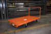 42x72 steel order picking platform cart with removable bar handle