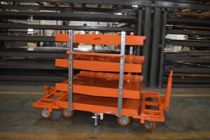 mother daughter steel shelf cart system