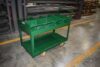24 x 48 steel shelf cart rated 3,000 lb for dense steel loads