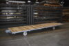 Z52-001-945 caster steer tugger cart with a 192-inch deck towing crated aerospace parts