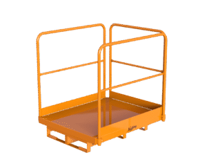 ● 40" x 48" Steel Order Picking Platform rated for 1,500 lb capacity