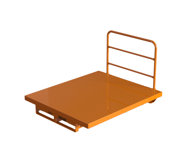 52" x 60" Aluminum furniture Order Picking Platform Skid rated for 1,000 lb capacity